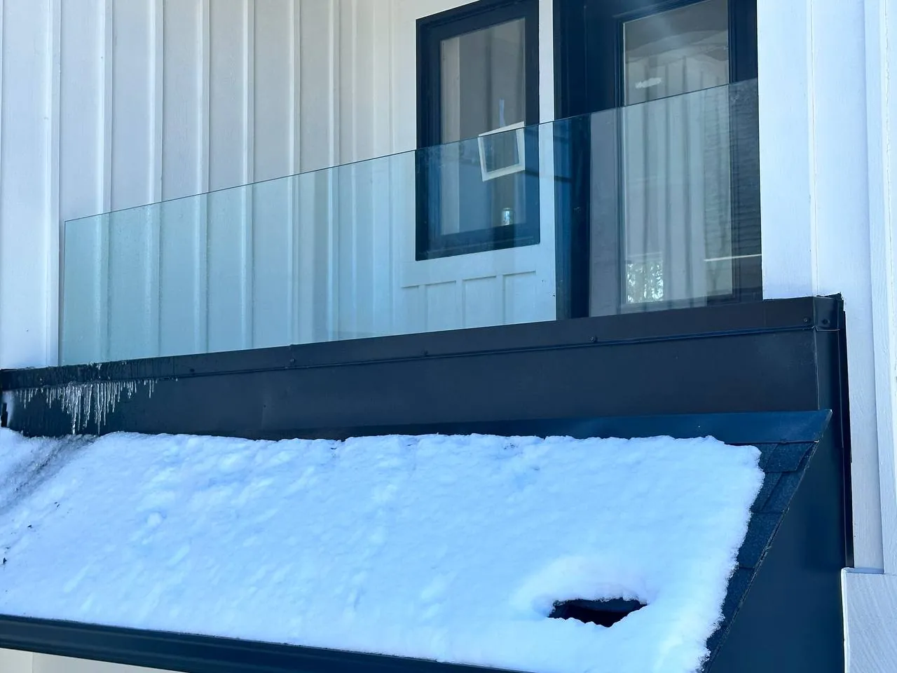 Exterior Frameless Glass Railing